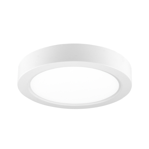 LUMINARIA PARA APLICAR LED REDONDO BLANCO 24W LUZ CALIDA