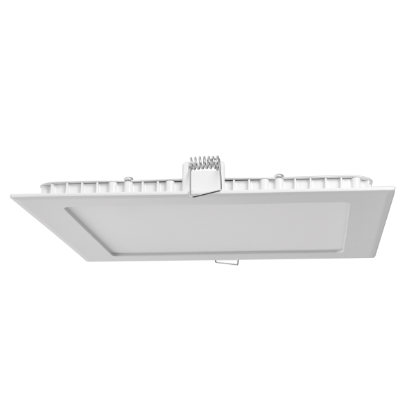 LUMINARIAS PARA EMBUTIR LED ULTRAFINOS CUADRADOS BLANCOS 18W LUZ CALIDA