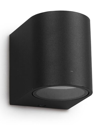 CILINDRICO GU10 PARA 1 DICROICA NEGRO